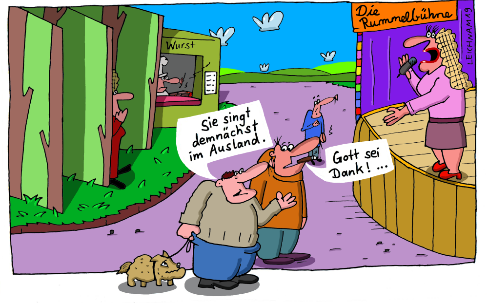 Cartoon: Rummelplatz 6 1