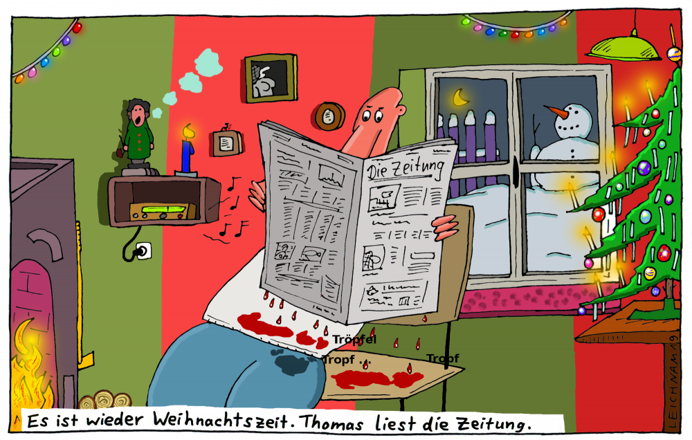 Cartoon: Thomas 1