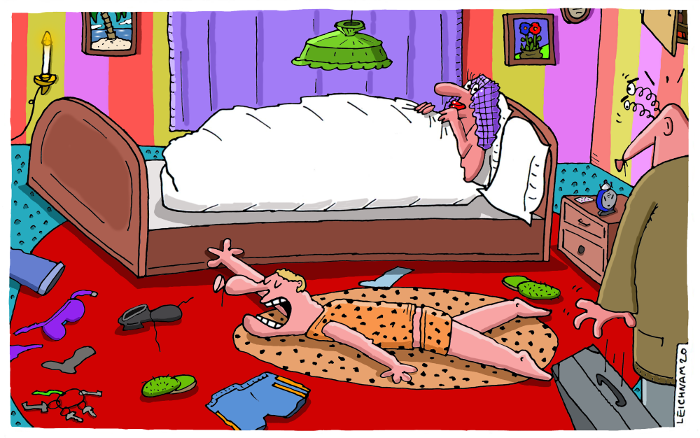 Cartoon: Ohne Worte 1