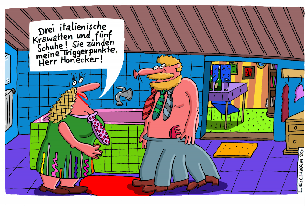 Cartoon: Im Bad 1