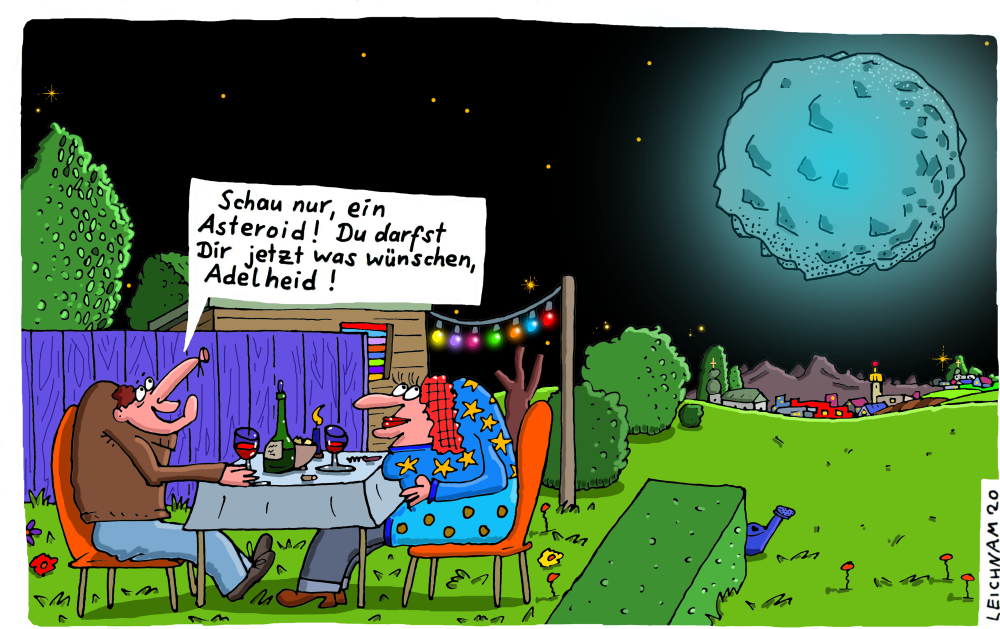 Cartoon: Zwei Menschen 1