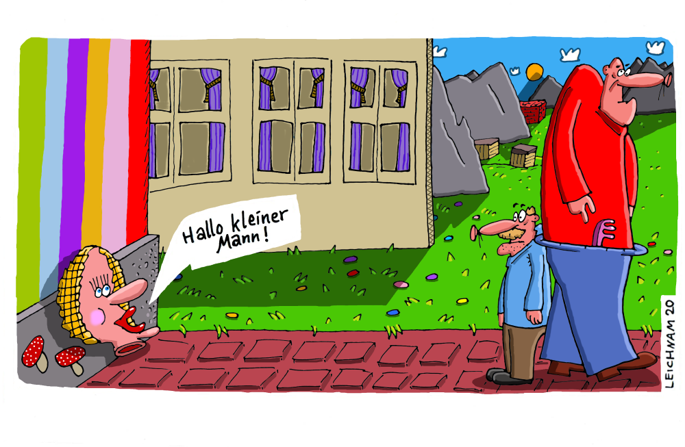 Cartoon: Hallo 1