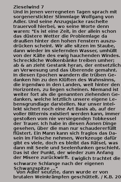 Anderes: ZW 7 1