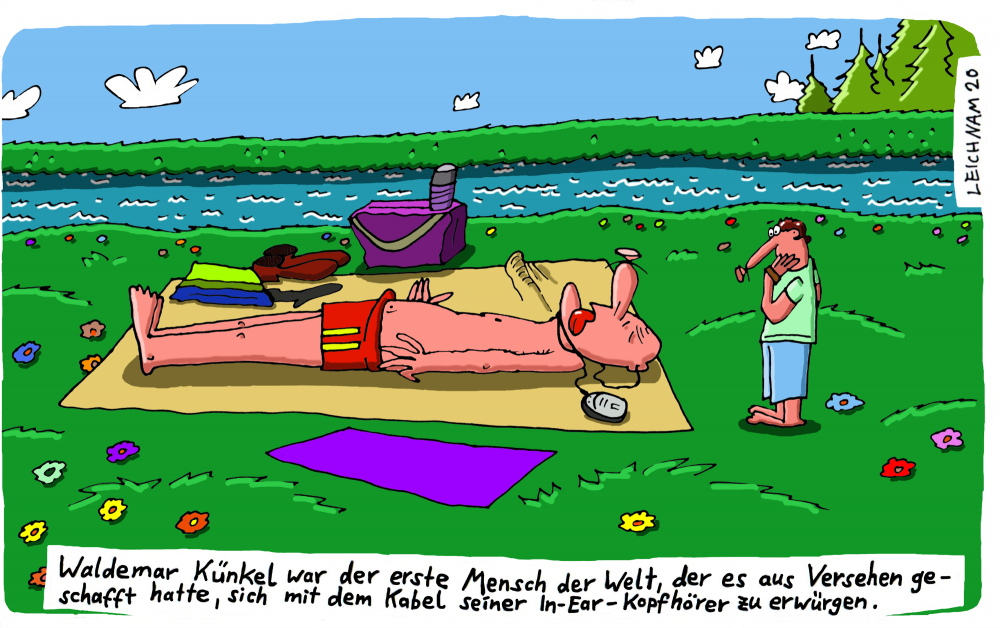 Cartoon: Erster Mensch 1