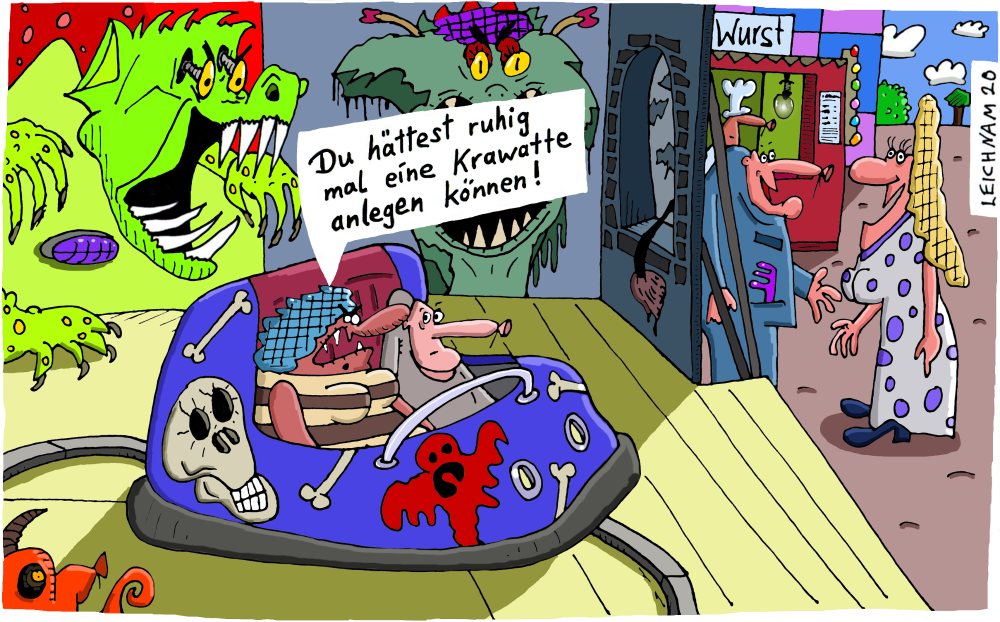 Cartoon: Wurst 1