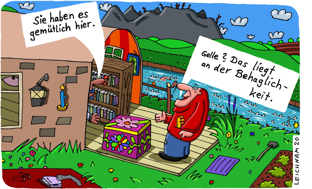 Cartoon: Gespräch 1