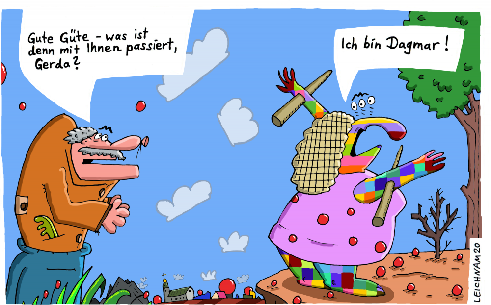 Cartoon: Schnauzbart 1