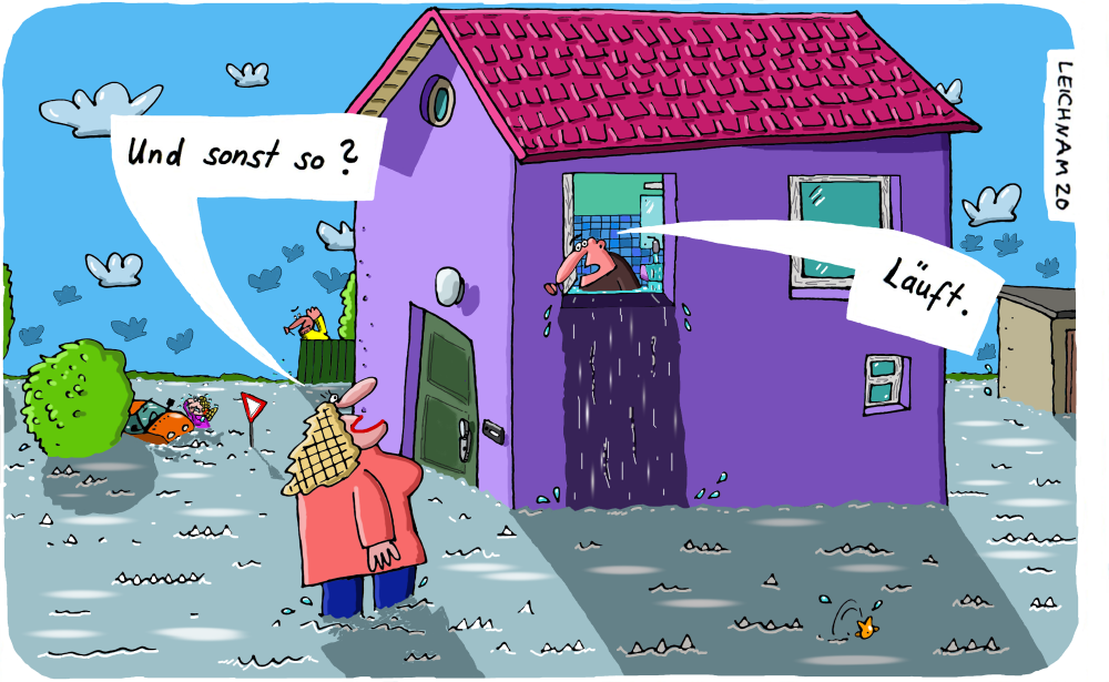 Cartoon: Haus 1