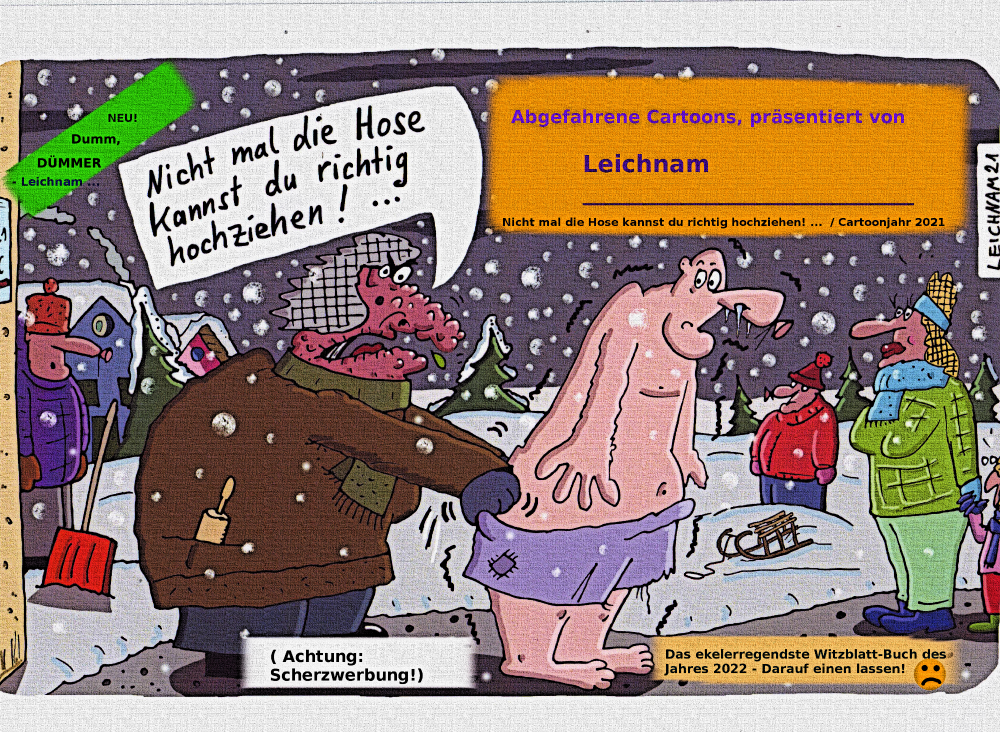 Illustration: Scherzwerbung 1