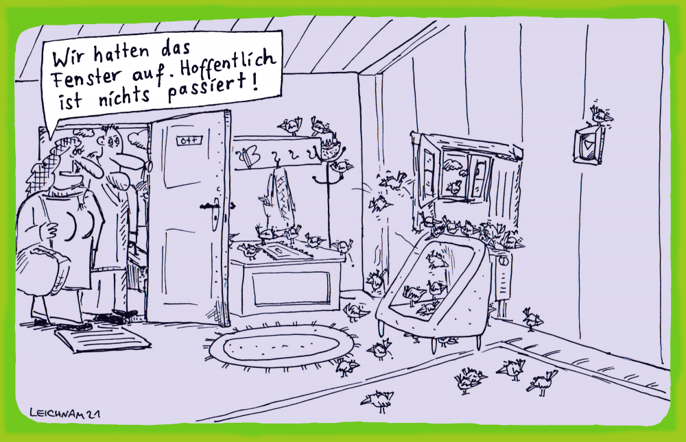 Cartoon: Fenster 1