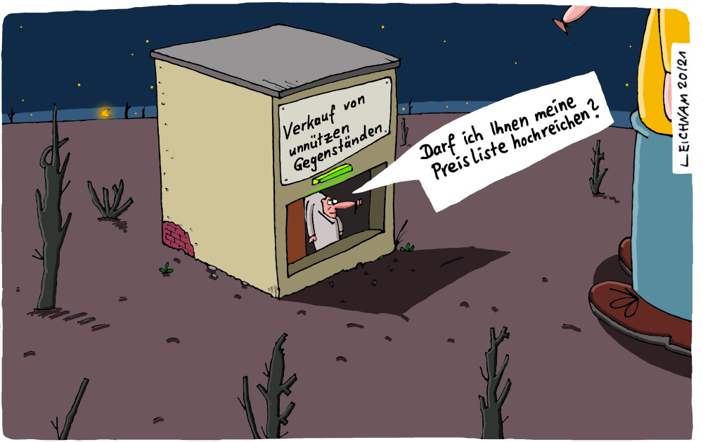 Cartoon: Händler 1