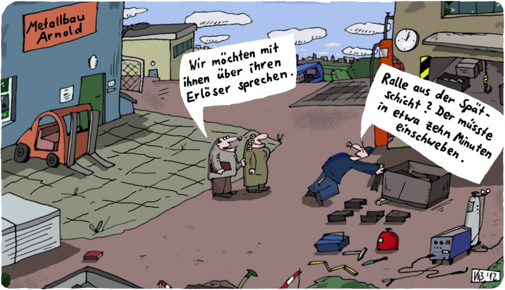 Cartoon: Das Täschlein mit ... 1