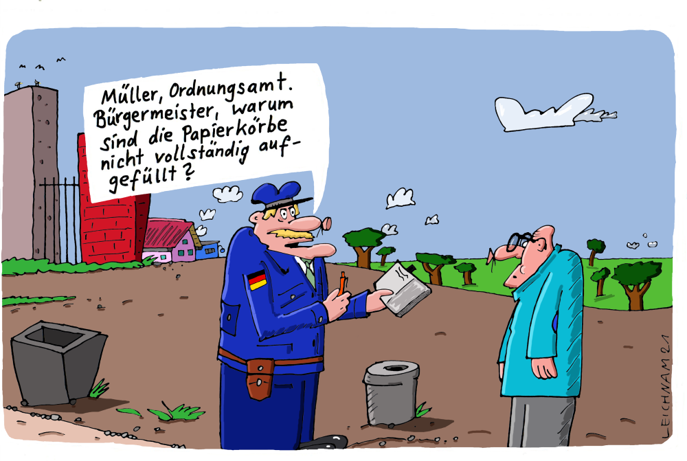 Cartoon: Müller 1