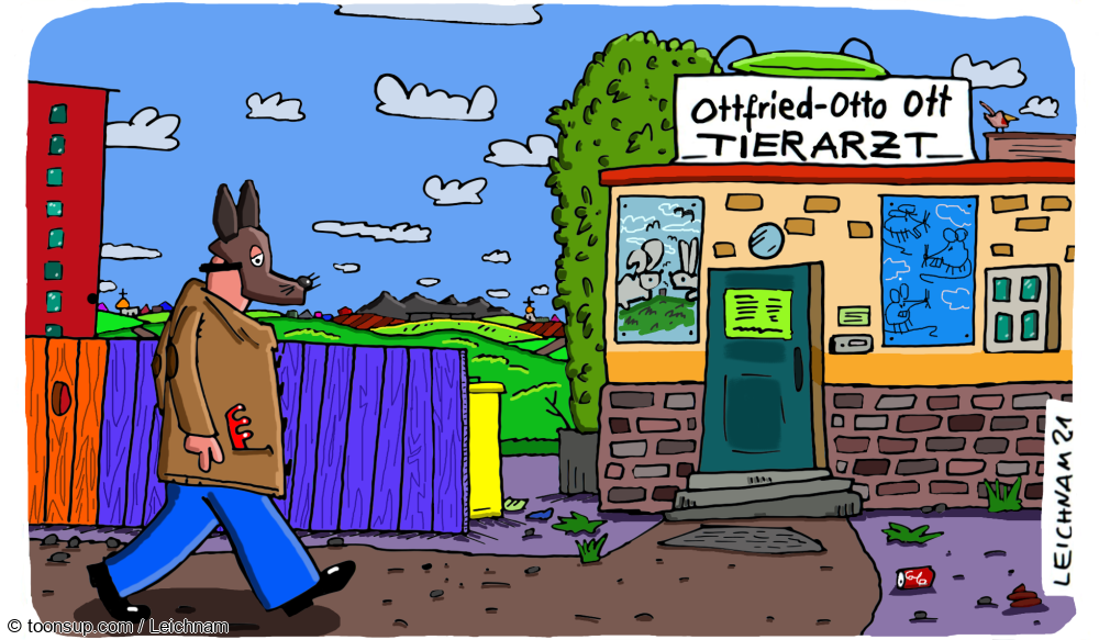 Cartoon: Vorstadt 1