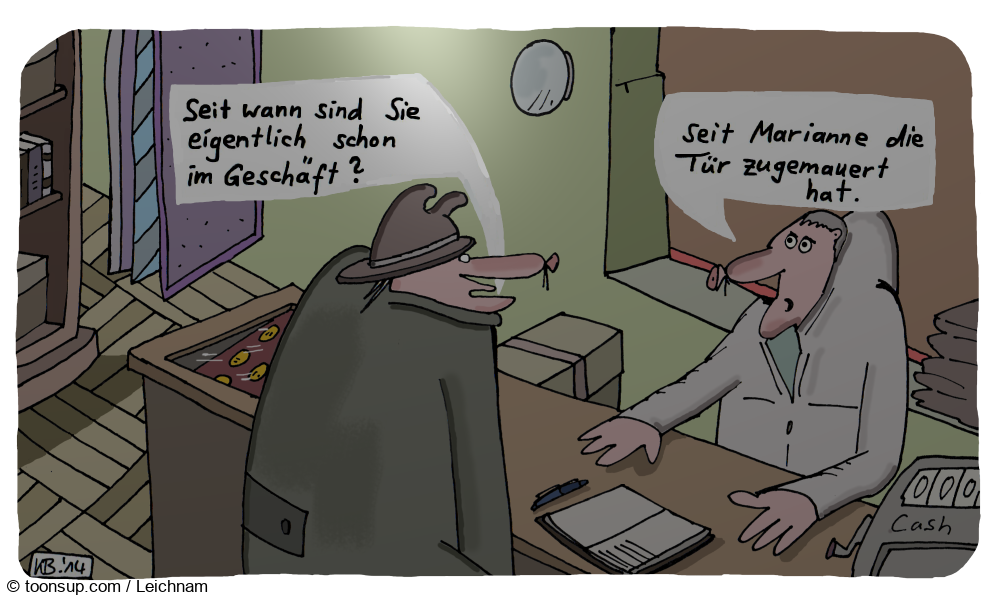 Cartoon: Geschäft 1