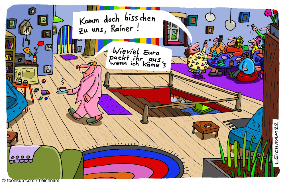 Cartoon: Damen und Herr 1