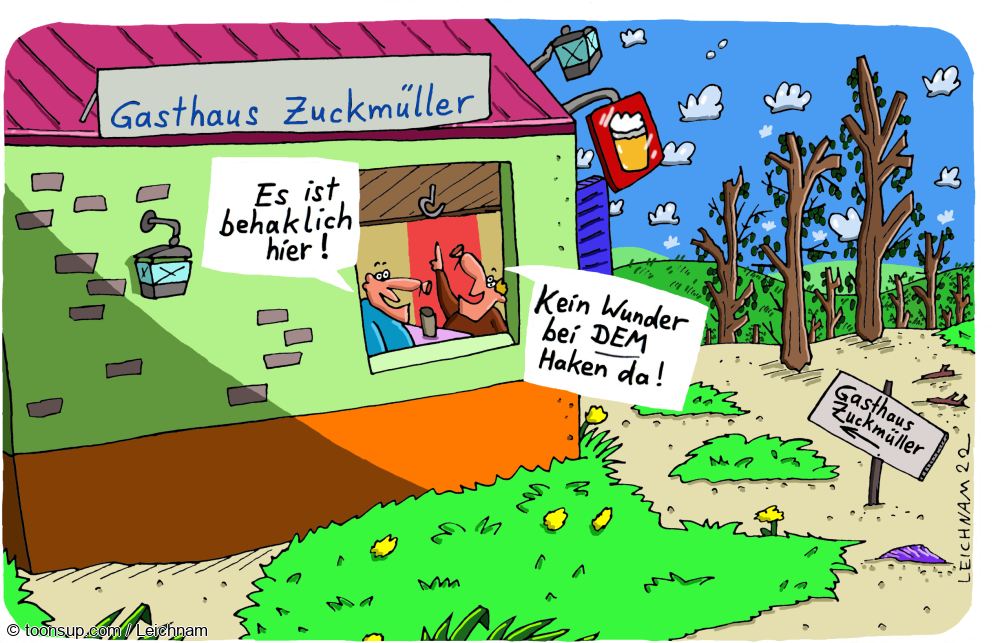 Cartoon: Wohlbefinden 1