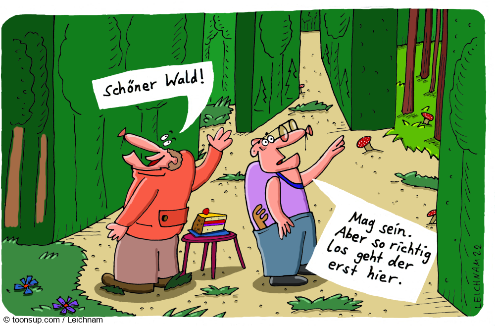 Cartoon: Schön 1