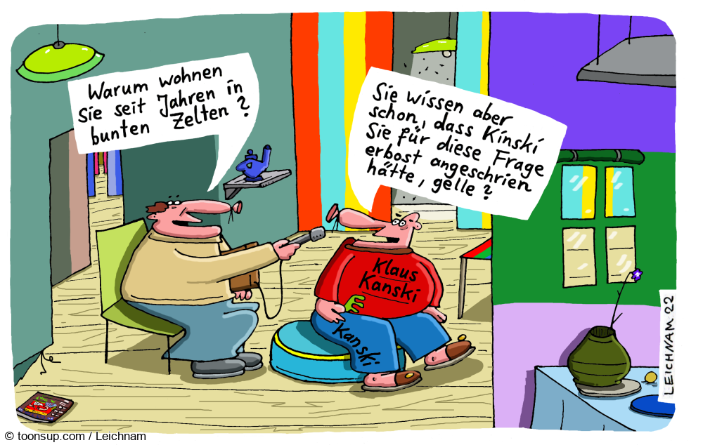 Cartoon: Reporter 1