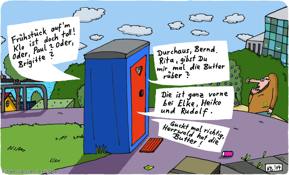 Cartoon: Klo 1