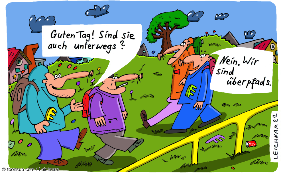 Cartoon: Guten Tag! 1