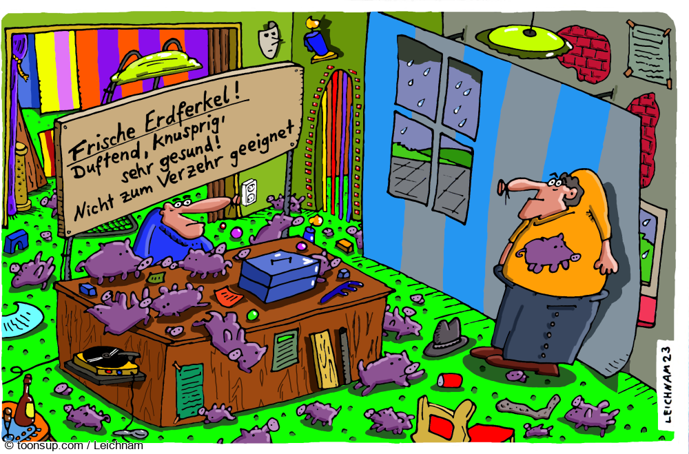 Cartoon: Frisch 1
