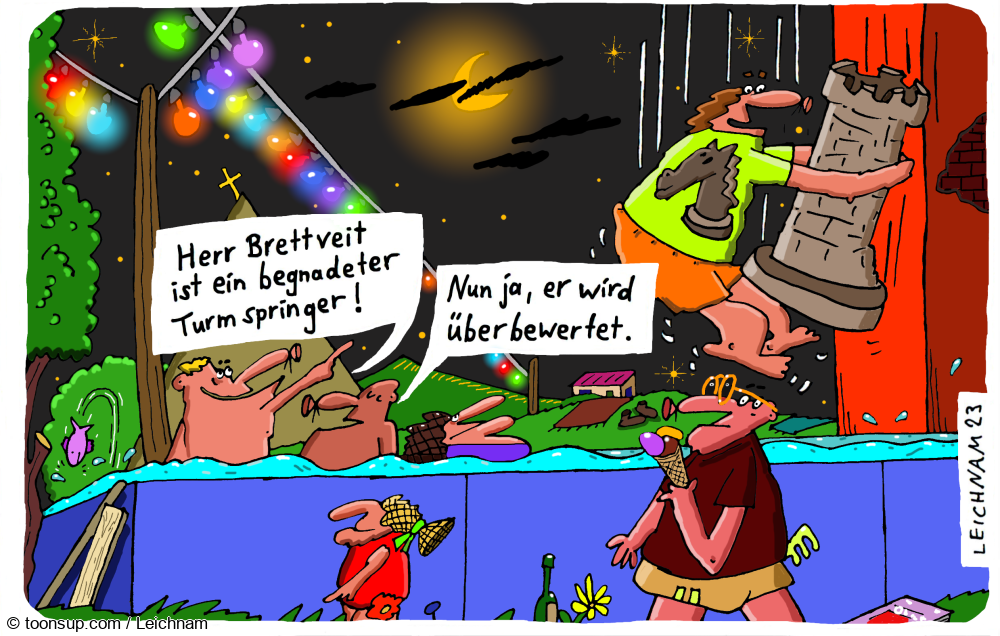 Cartoon: Brettveit 1
