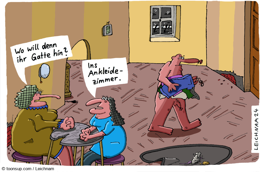 Cartoon: Verwunderung 1