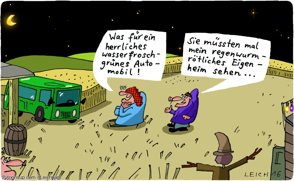 Cartoon: Begeisterung 1