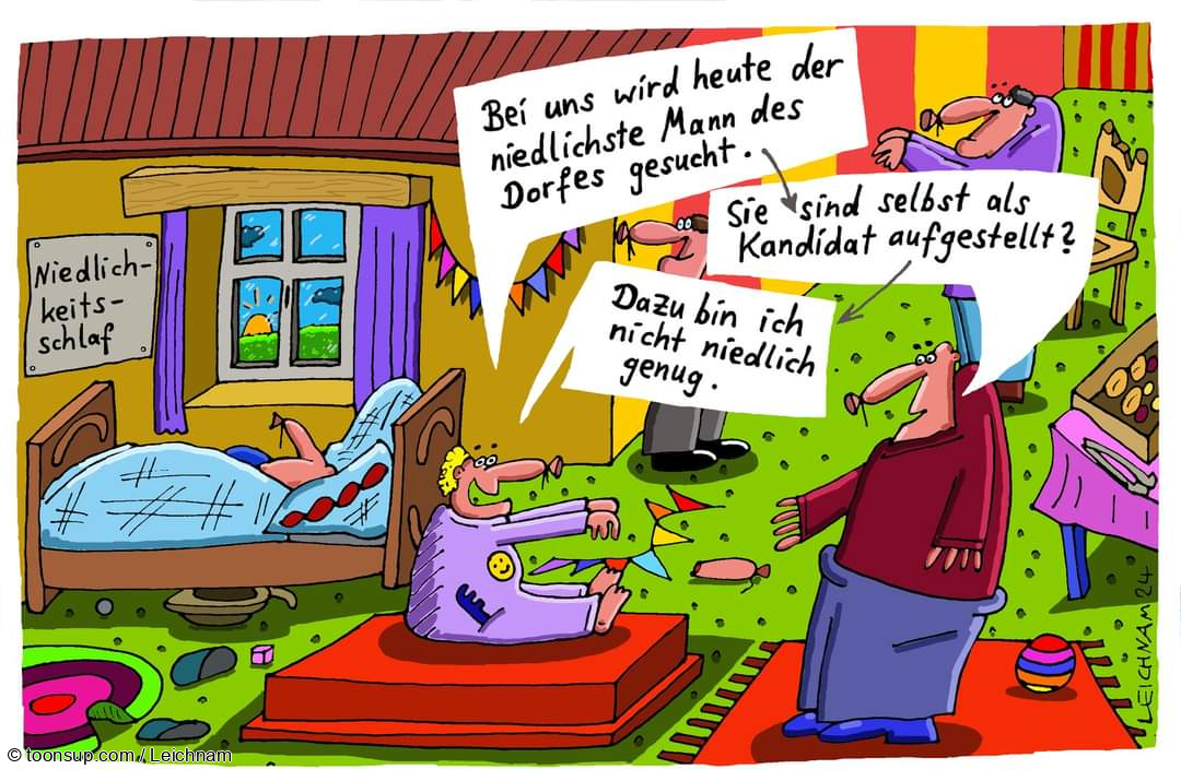 Cartoon: Kandidat 1