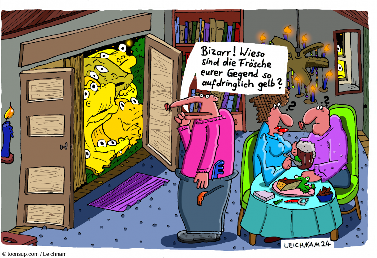 Cartoon: Wieso? 1
