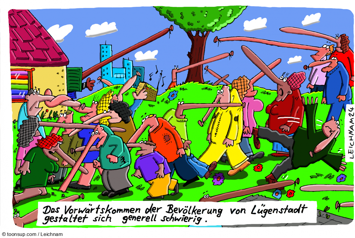 Cartoon: Vorwärtskommen 1