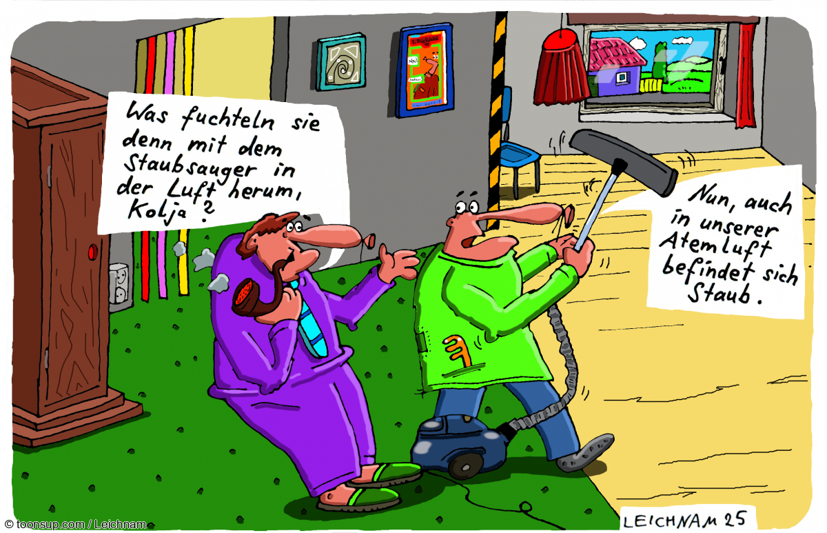 Cartoon: fuchteln 1