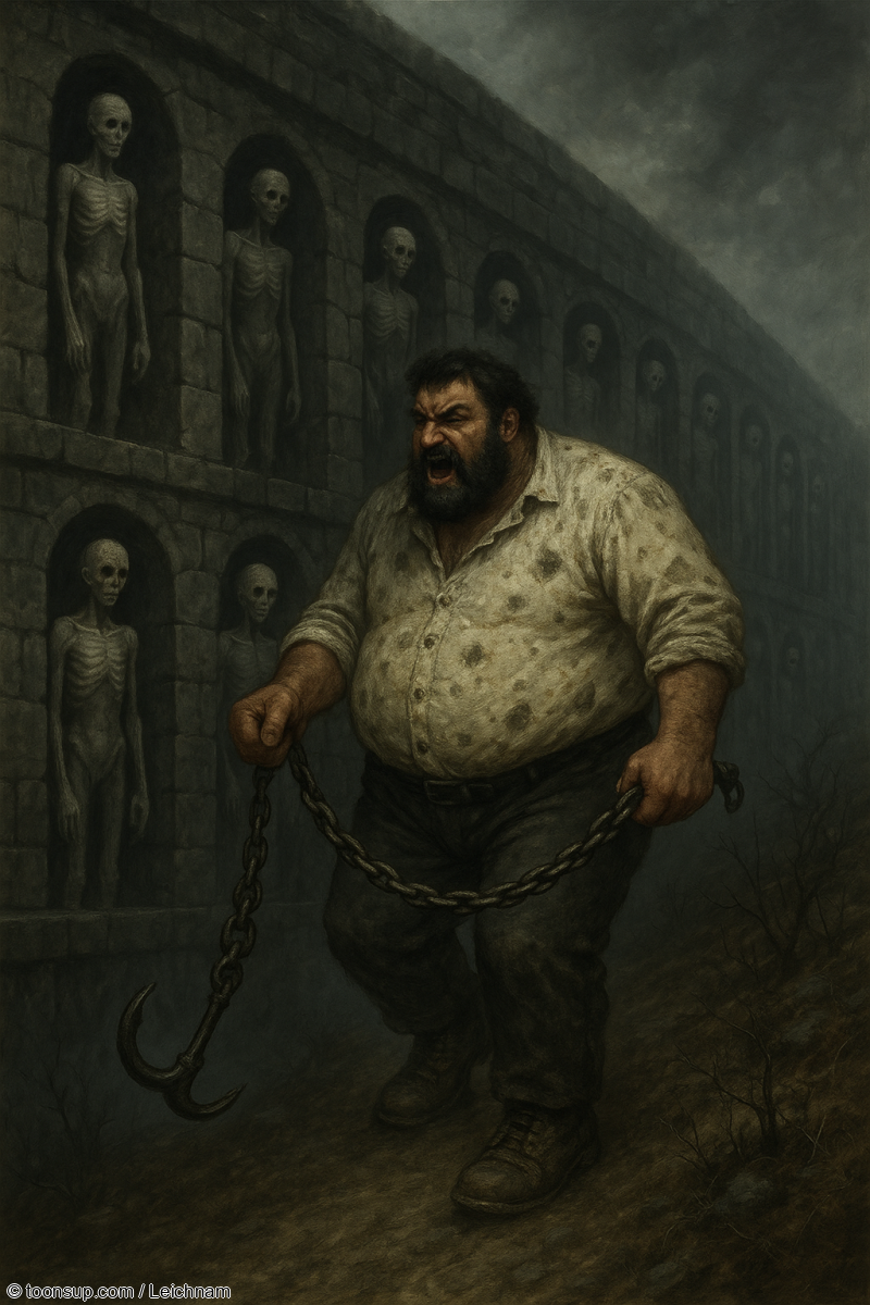 Concept Art / Character Design: Herr mit Enterhaken (2) 1