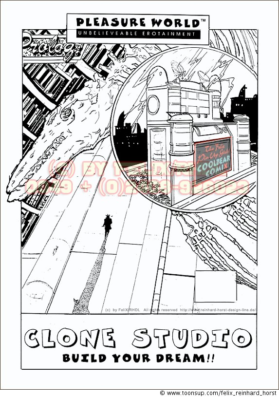 Comic: CoolBear ComiX Game Layout 01 1