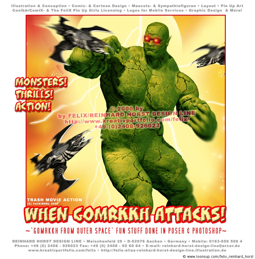 Illustration: When 'GOMRKKH' Attacks!!! 1