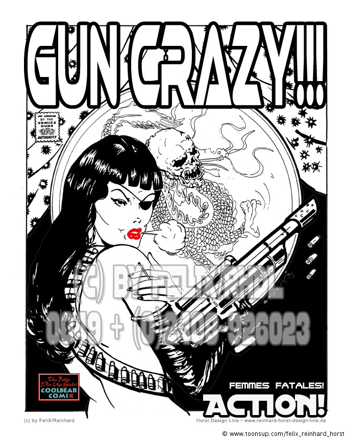 Comic: Gun Crazy Femme Fatale! by FeliX 1