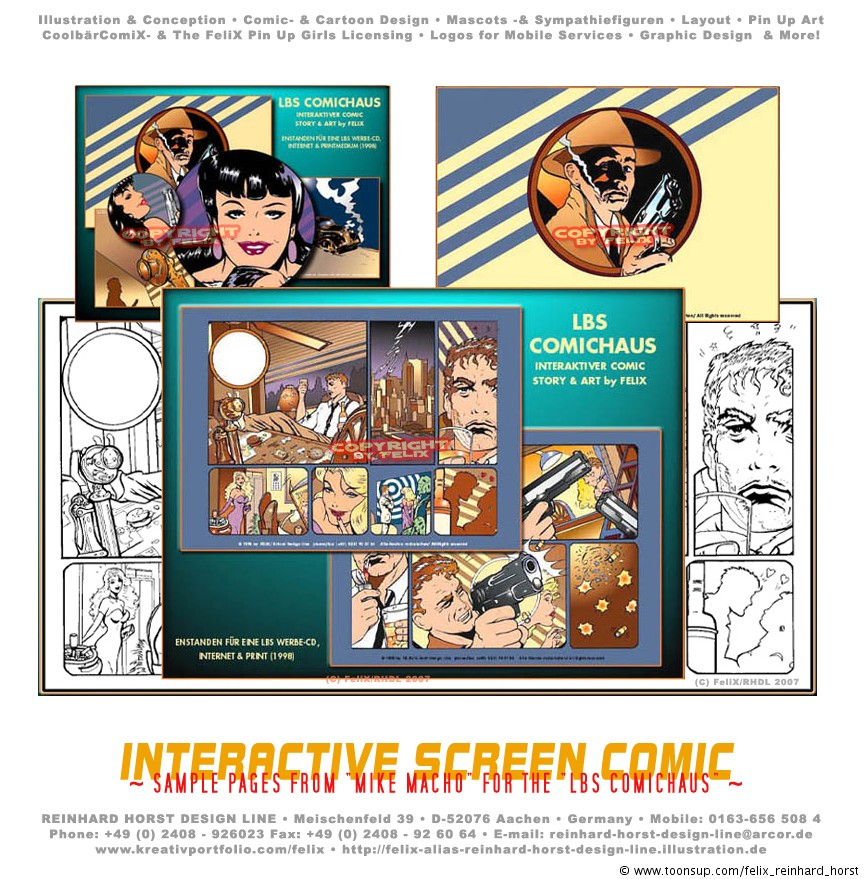 Comic: LBS Comichaus-Interaktiver Comic 1