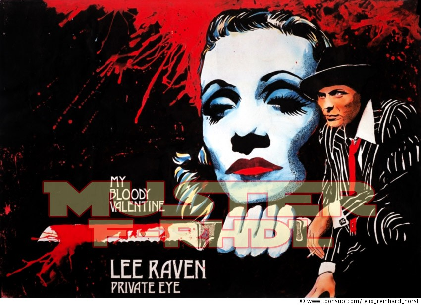 Illustration: Unpublished Comic Poster zu 'LEE RAVEN PI!' 1