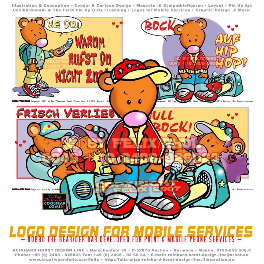 Cartoon: Bobbo der Bär _ Bobbo The Bear by FeliX 1