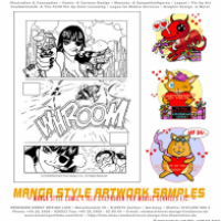 FeliX Presents: Manga Artwork Samples