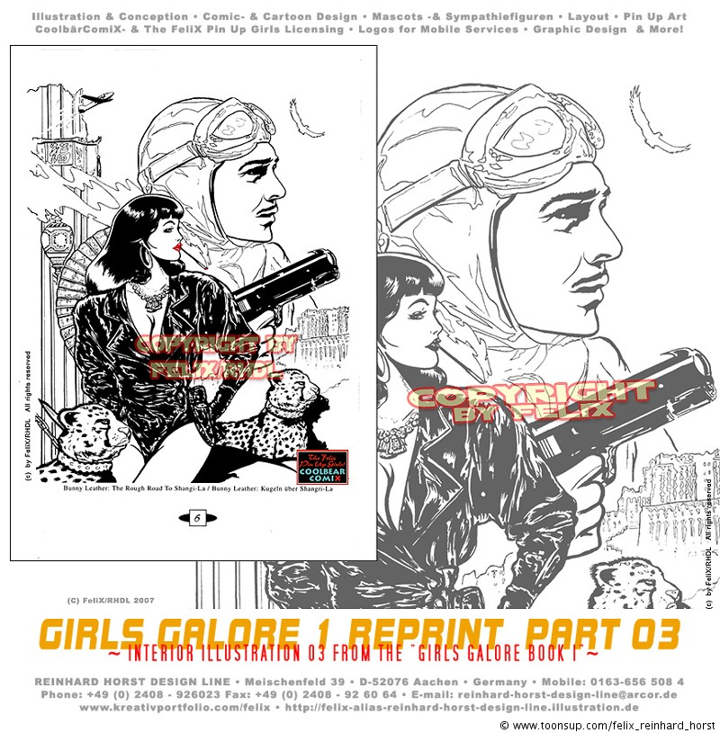 Comic: FeliX Presents: Bunny Leather-The Rough Road To Shangri La! 1