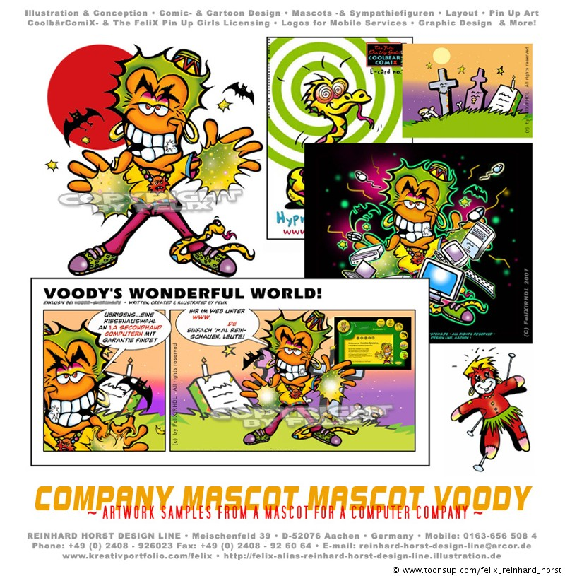 Comic: FeliX Presents: Sympathiefigur Voody 1