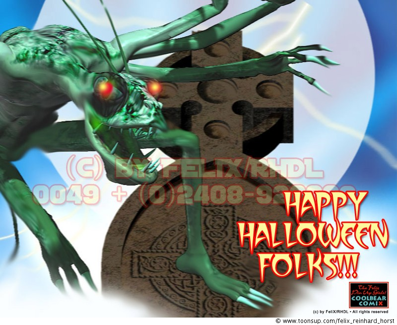 Illustration: FeliX Presents: Happy Halloween! 1