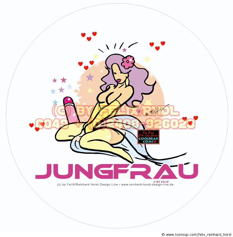 Illustration: FeliX Presents: Astrotorten Design Jungfrau 1