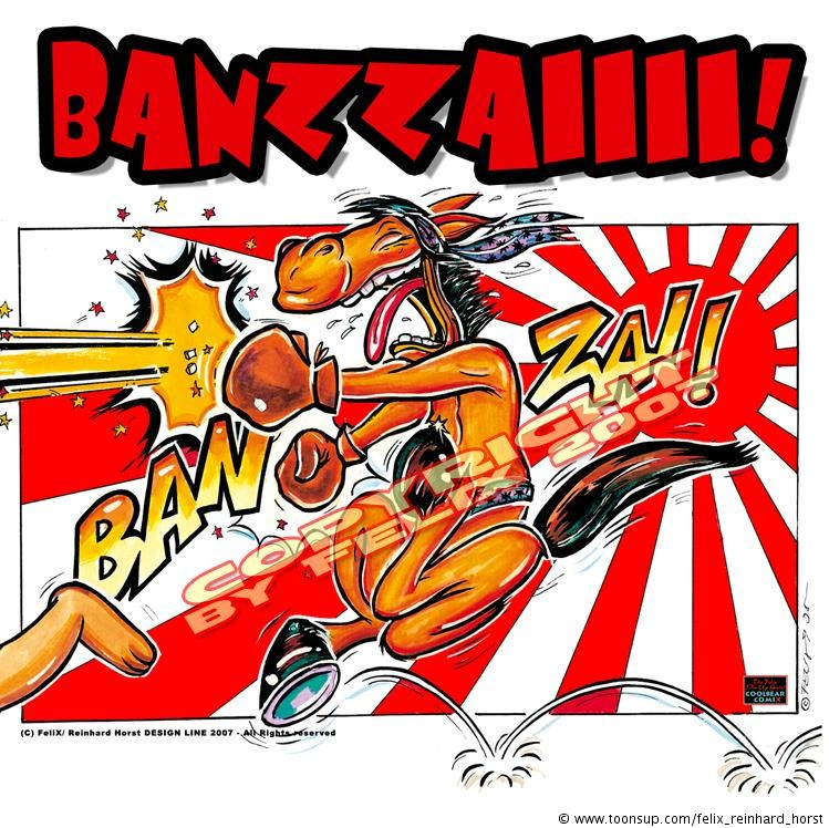 Cartoon: FeliX Presents: Banzai Horse! 1