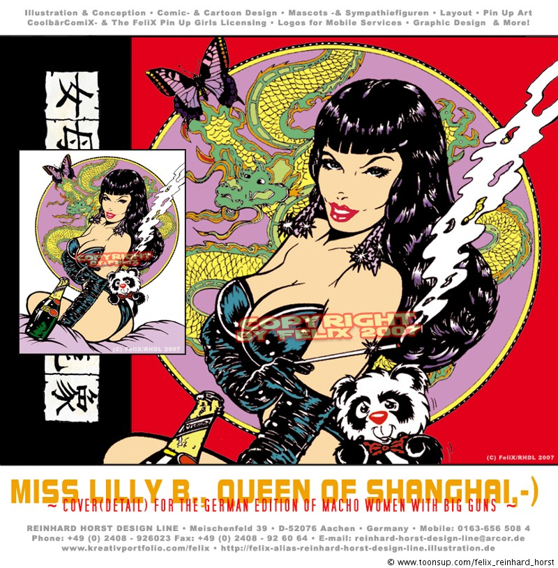 Illustration: FeliX Presents: The FeliX Pin Up Girls! 1