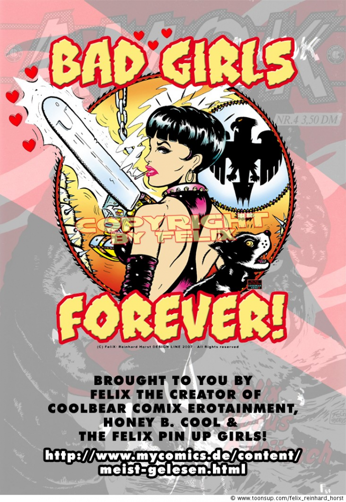 Illustration: FeliX Presents: Bad Girls! Promo 1