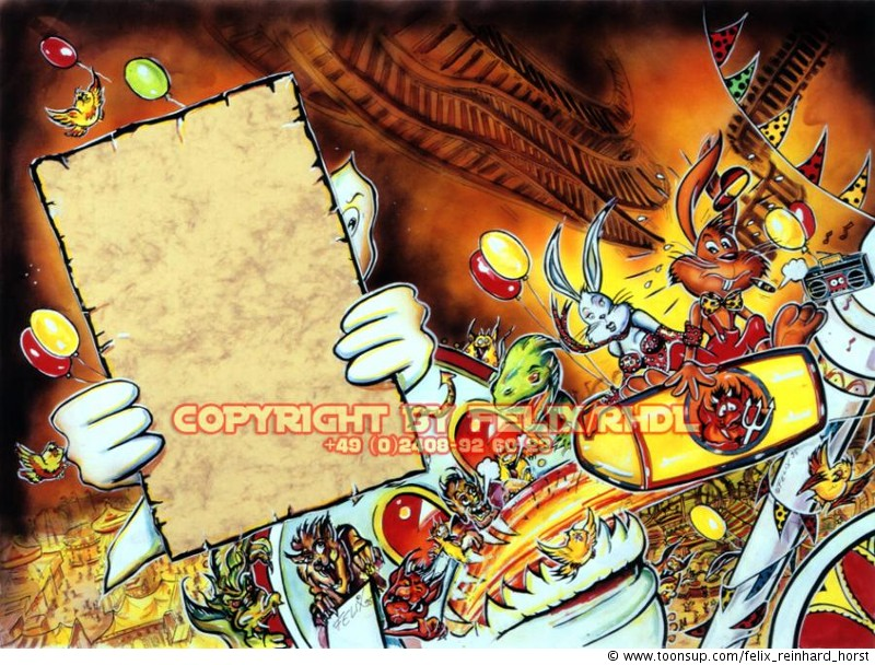 Illustration: FeliX Presents: Rollenspiel Cover Design 1