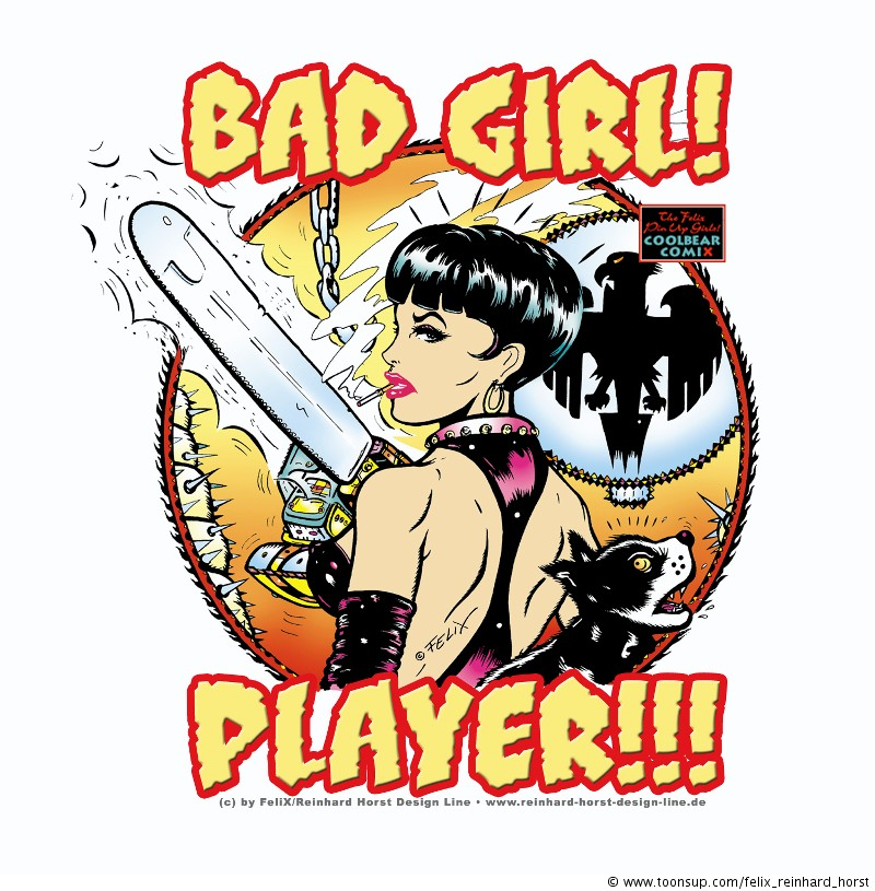 Illustration: FeliX Presents: Bad Girl Player! 1
